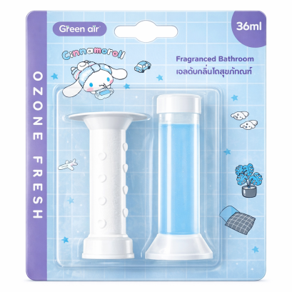 เจลดับกลิ่นโถสุขภัณฑ์ Cinnamoroll 36 มล. สีฟ้า